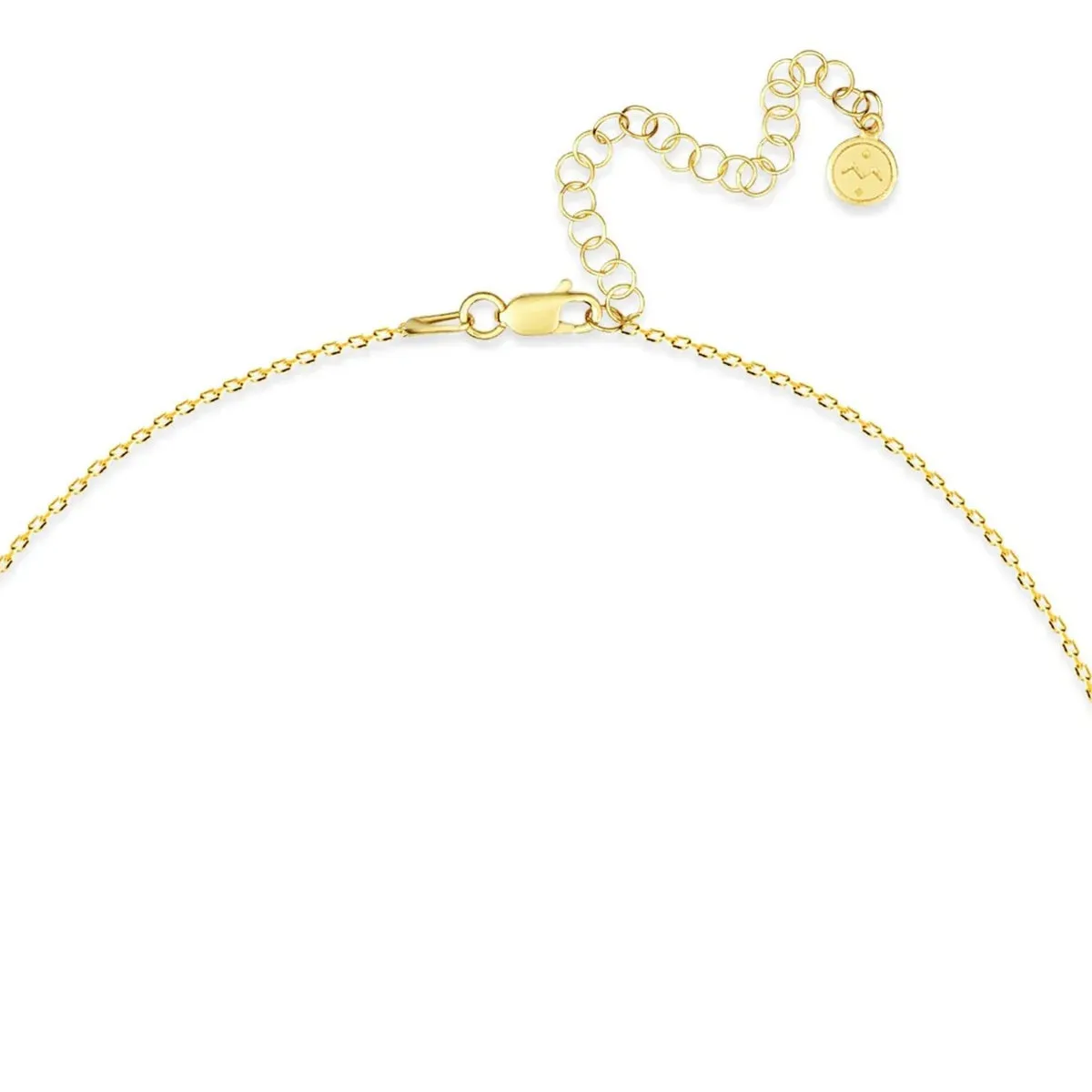 18ct Gold Diamond Fine Letter Necklace - Luxury Gift Box ⭐️⭐️⭐️⭐️⭐️