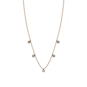 5 Solitaires Necklace
