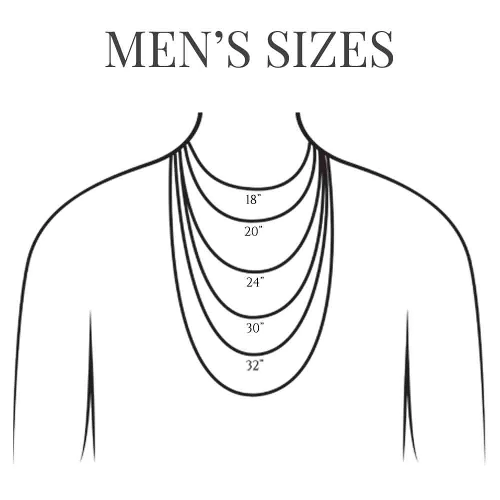 5.0 mm Sterling Silver Antiqued Tortuga Anchor Chain -  LUXURY WEIGHT | #C7558