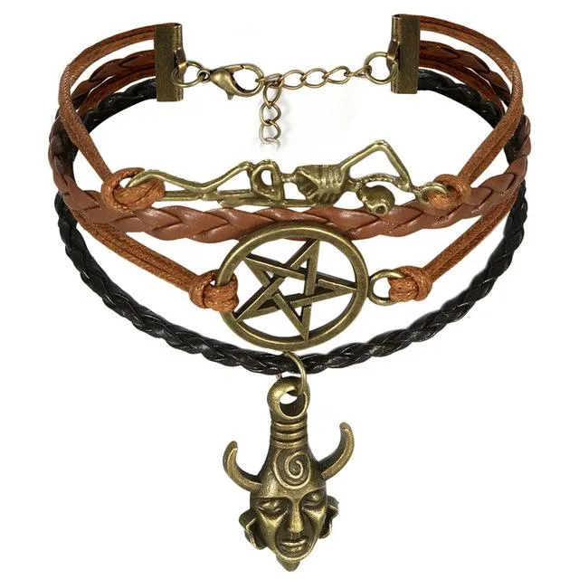 Alloy Skull Charms For Unisex
