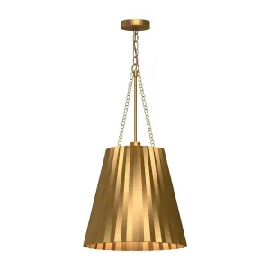 Alora Mood Plisse 16 Inch Pendant