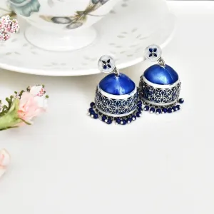 Aztec Meenakari Earrings