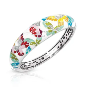 Belle Etoile Butterfly Kisses Bangle - Ivory