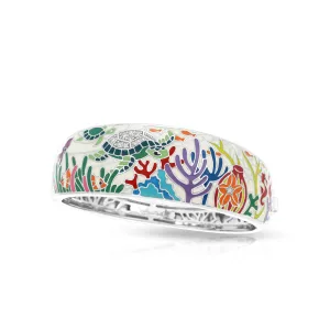 Belle Etoile Sea Turtle Bangle - Ivory