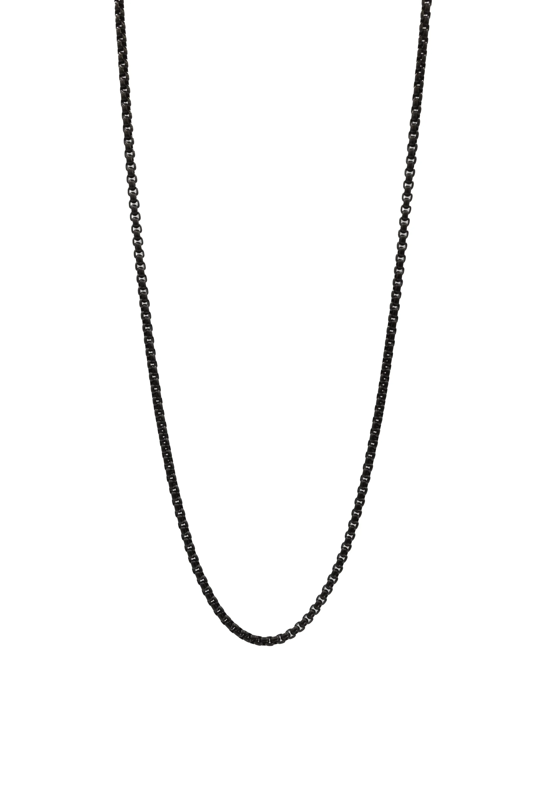 Black Stainless Steel Book Chain