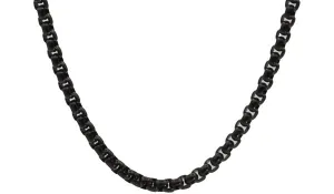 Black Stainless Steel Book Chain