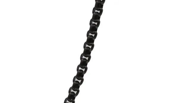 Black Stainless Steel Book Chain