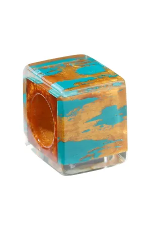 Bliss by Zsiska - MUSEE- Patina - Gold & Turquoise Bead MUSEE52