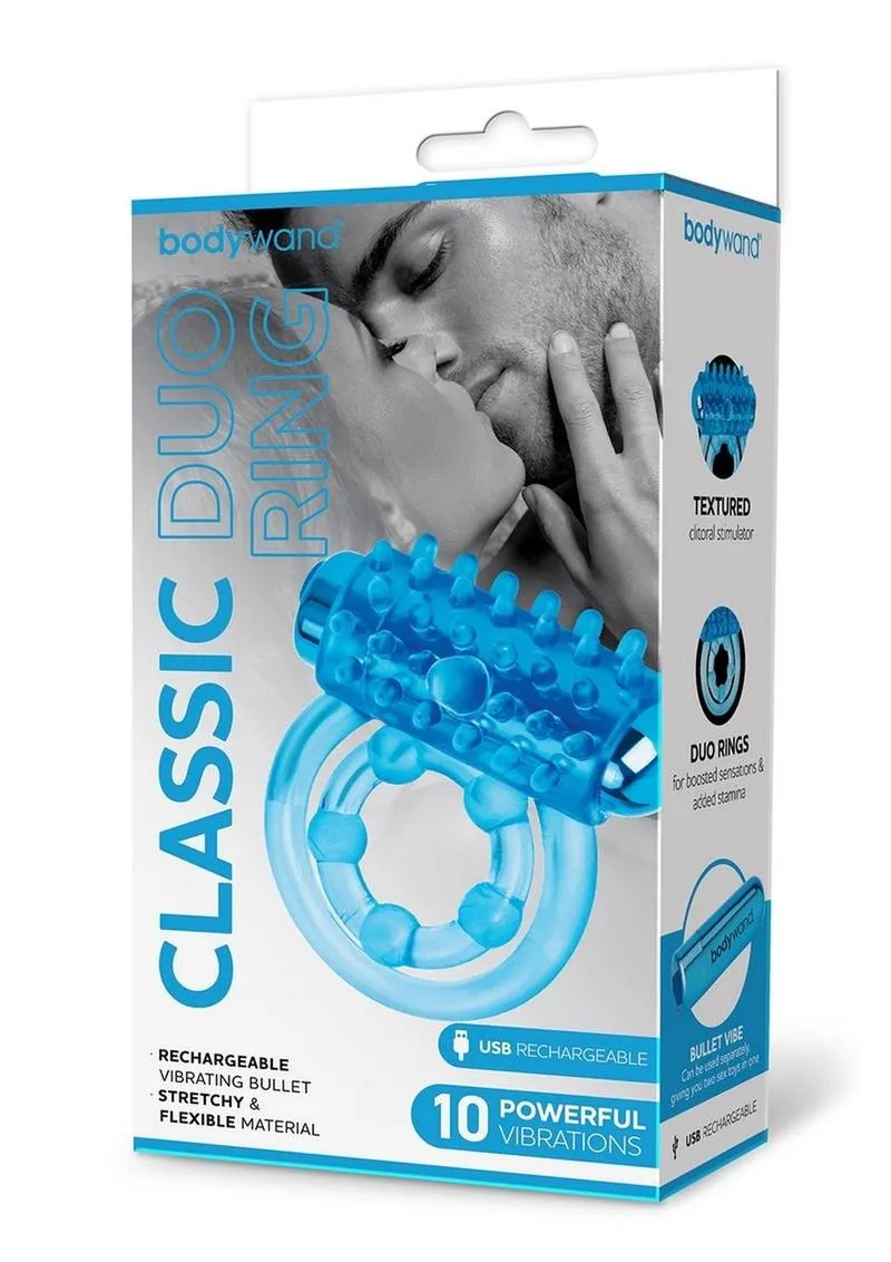 Bodywand Rechargeable Silicone Classic Duo Ring
