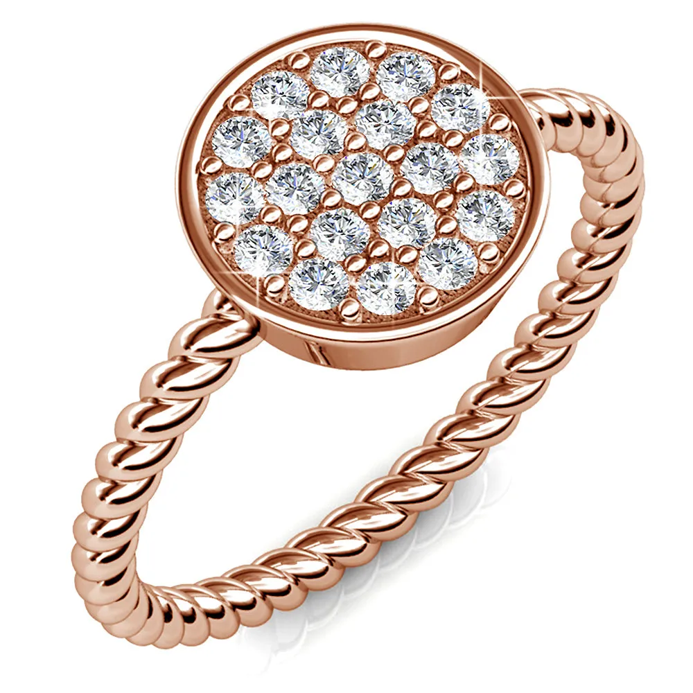 Boxed Rose Gold Pave Full Set Embellished with SWAROVSKI® Crystals