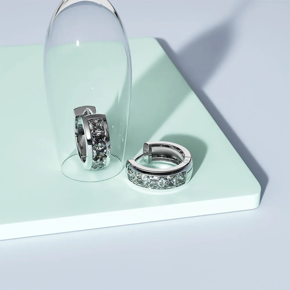 Boxed Timeless Bling Embellished with SWAROVSKI crystals In White Gold
