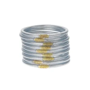 Budha Girl - All Weather Bangles® - Silver
