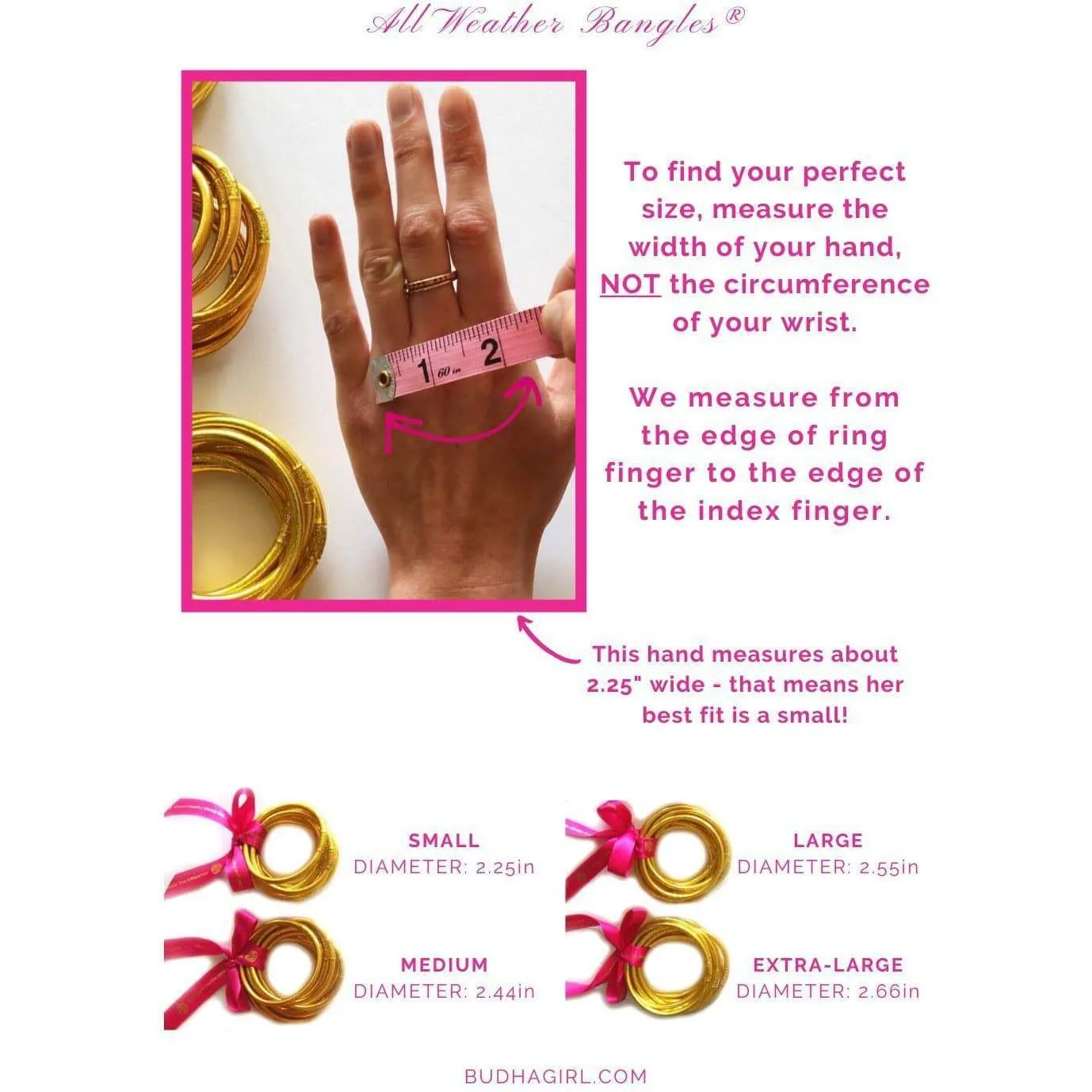 Budha Girl - All Weather Bangles® - Silver