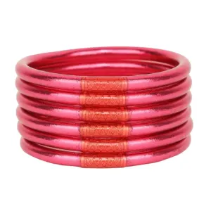 BuDhaGirl Pink All Weather Bangles® (AWB®) - Serenity Prayer