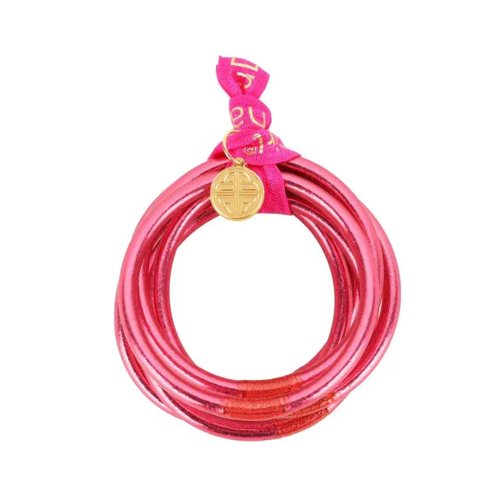 BuDhaGirl Pink All Weather Bangles® (AWB®) - Serenity Prayer