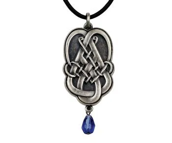 CELTIC TEAR DROP PENDANT , C/60