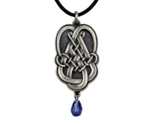 CELTIC TEAR DROP PENDANT , C/60