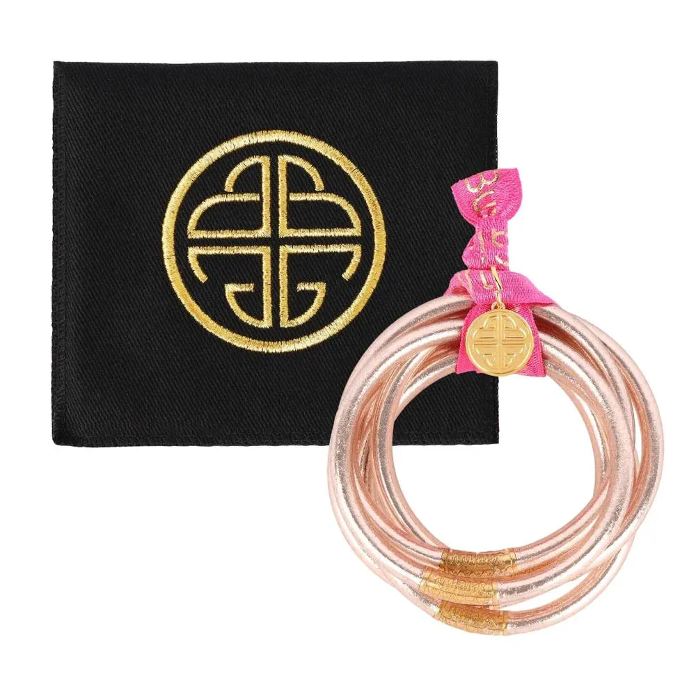 Champagne All Weather Bangles - Serenity Prayer