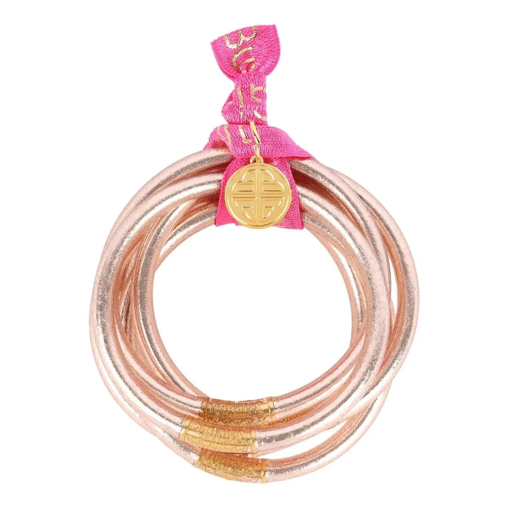 Champagne All Weather Bangles - Serenity Prayer