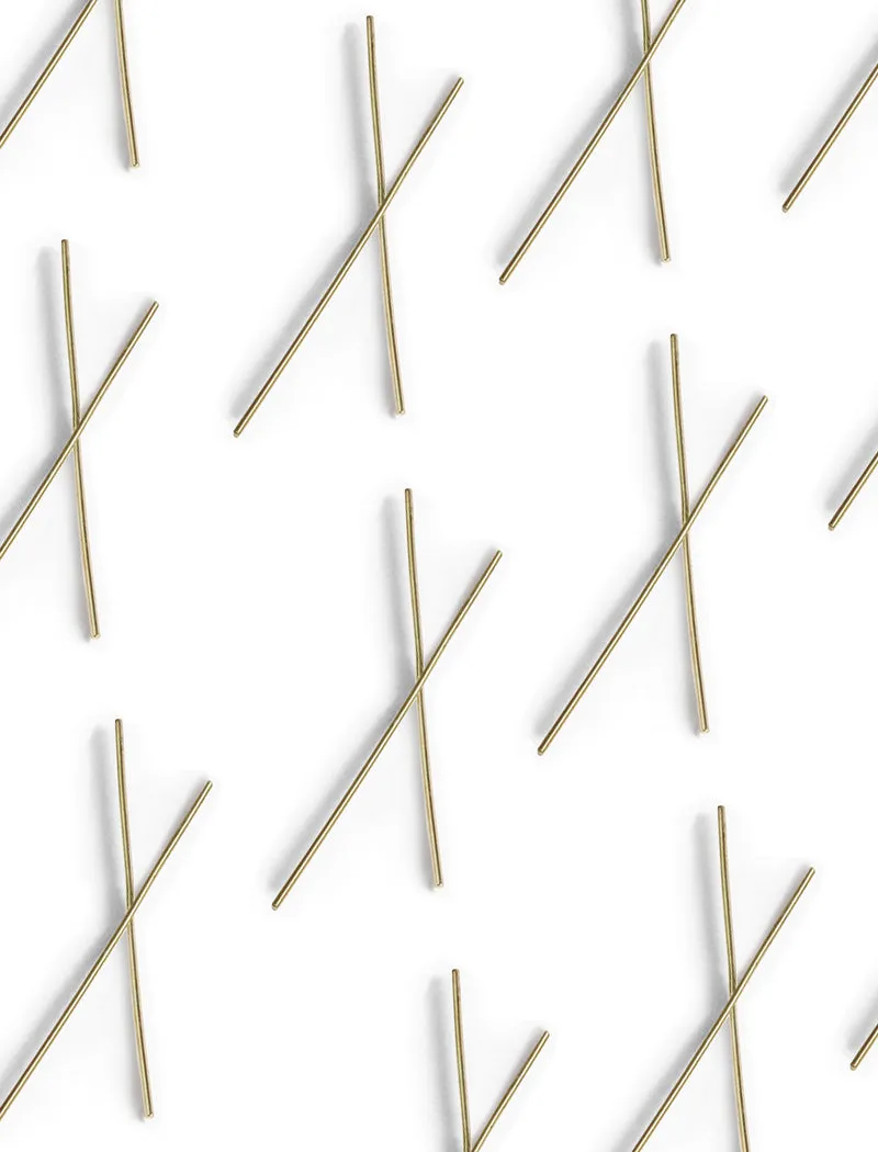 CHOPSTICK Long Earrings | Sterling Silver