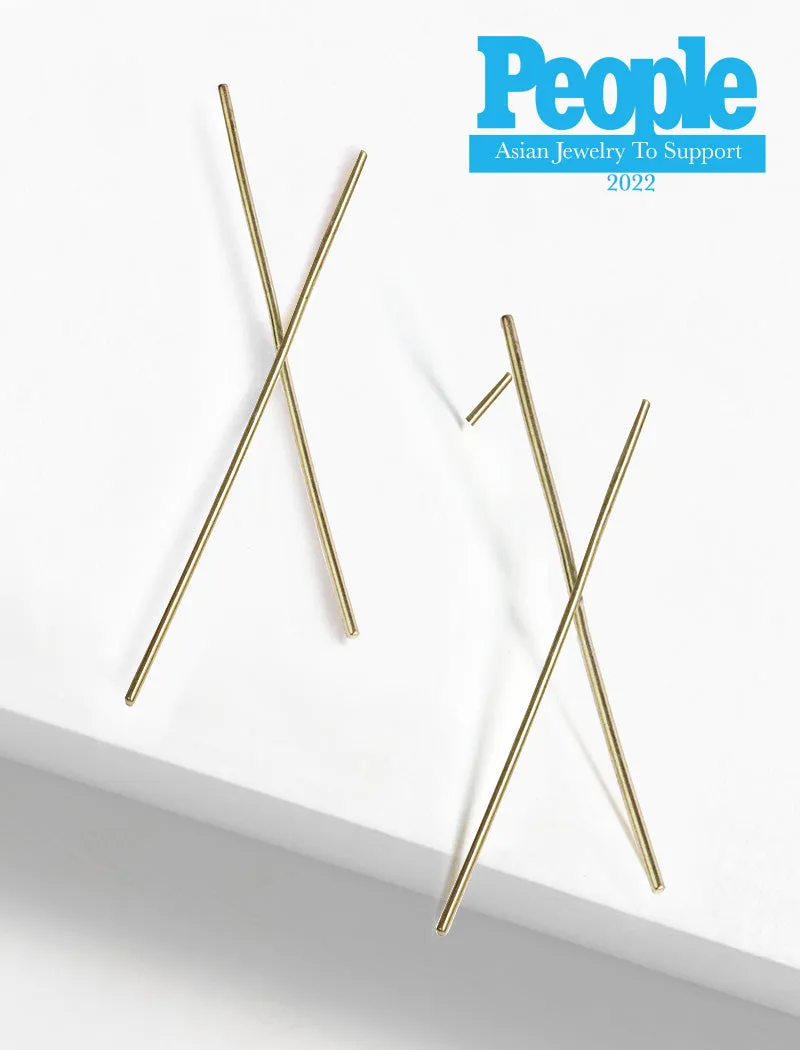 CHOPSTICK Long Earrings