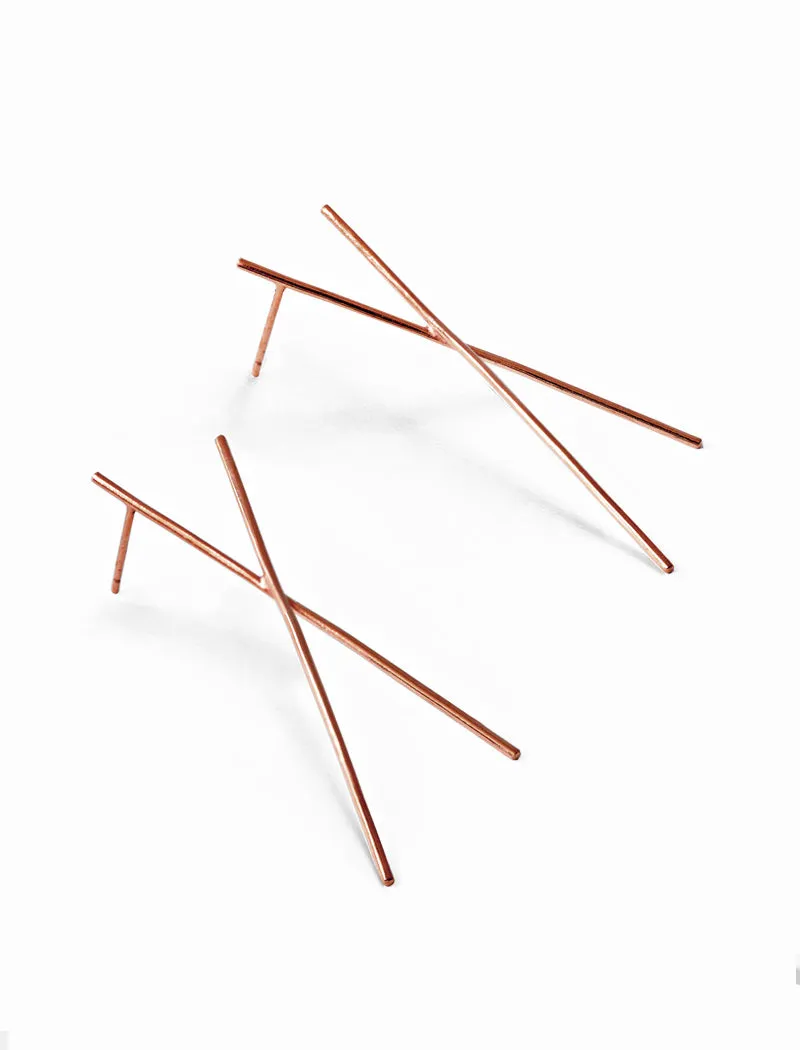 CHOPSTICK Long Earrings