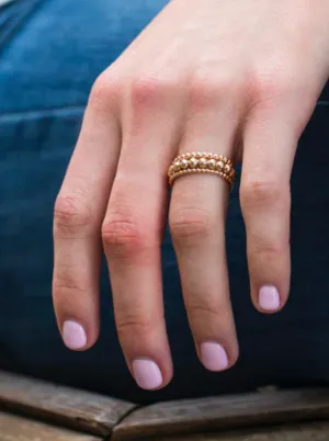Classic Gold 3mm Ring Size 6 [RCLBELG3G6]