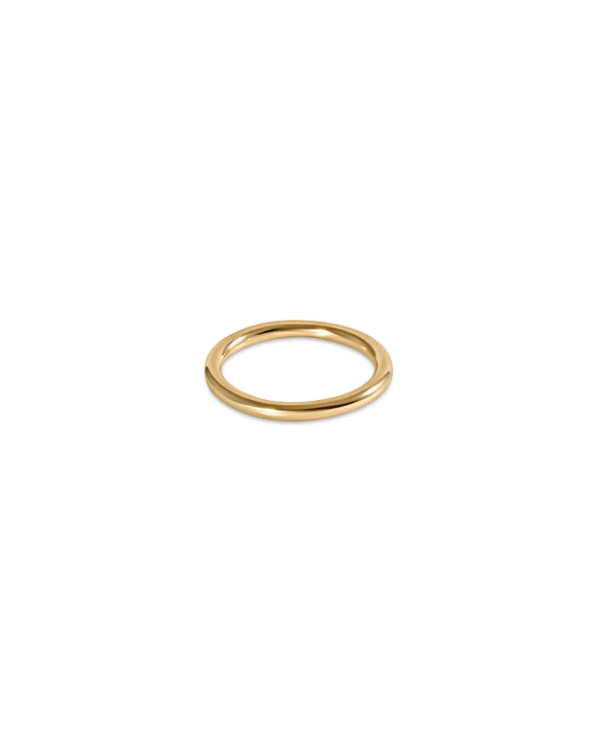 Classic Gold Band Ring Size 8 [RBAG8]
