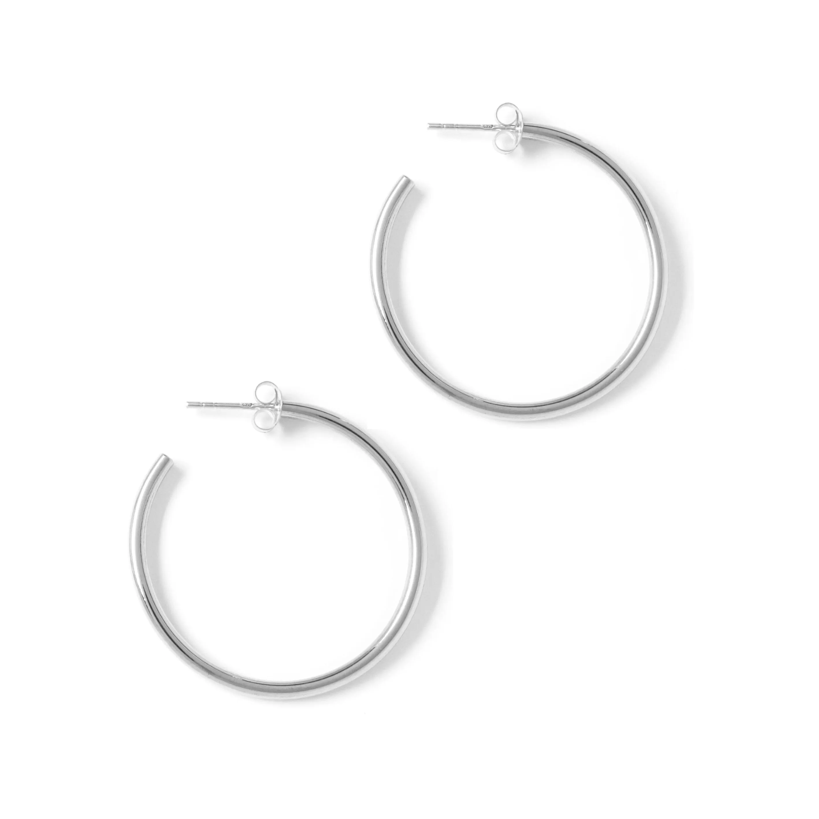 Classic Round Loops SILVER
