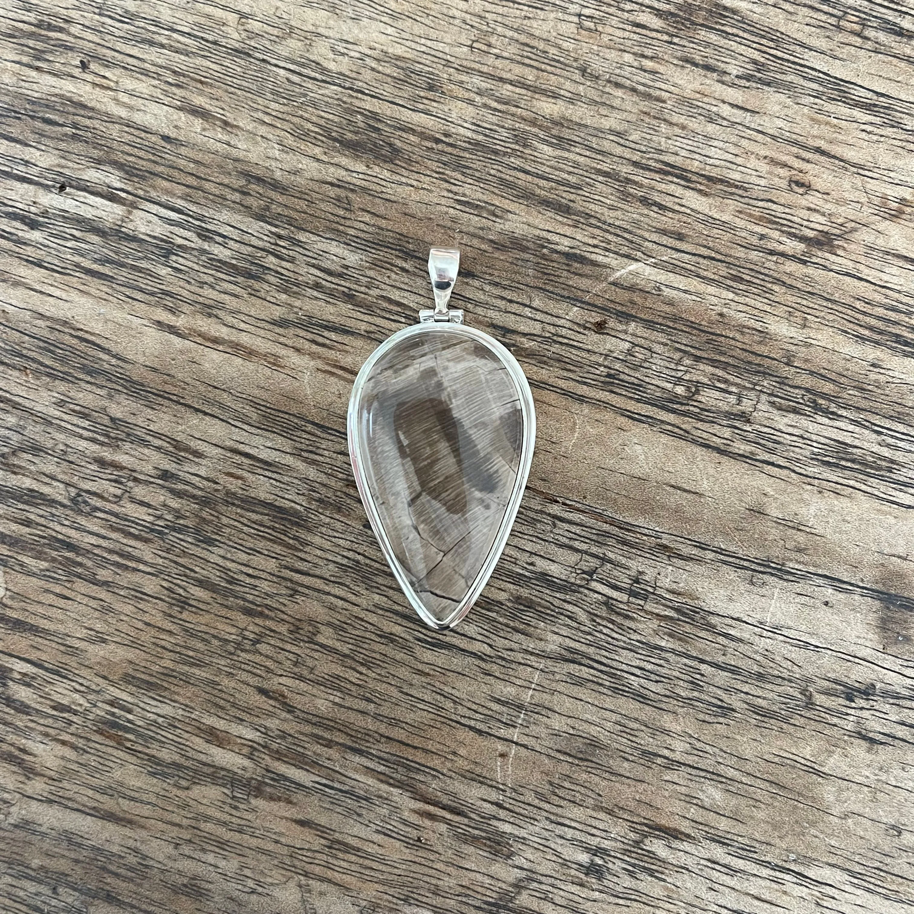 Coles bay Fossil Wood Pendants