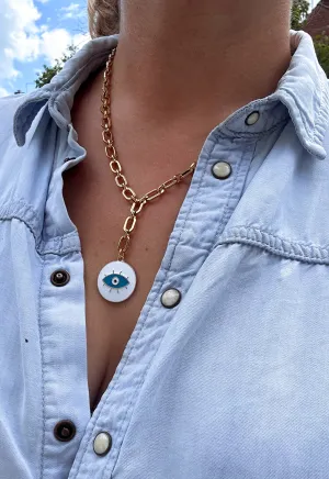 Colourful Evil Eye Necklace
