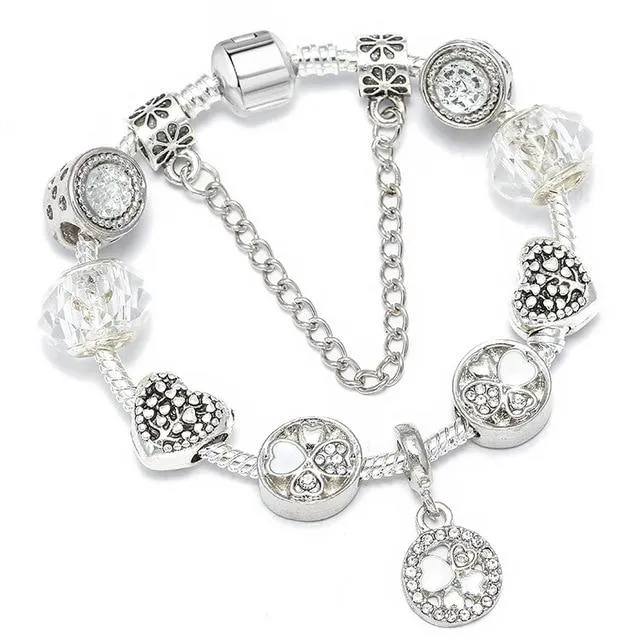 Crystal Beads Fine Bracelets Women