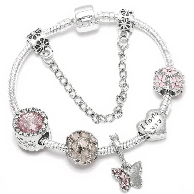 Crystal Beads Fine Bracelets Women