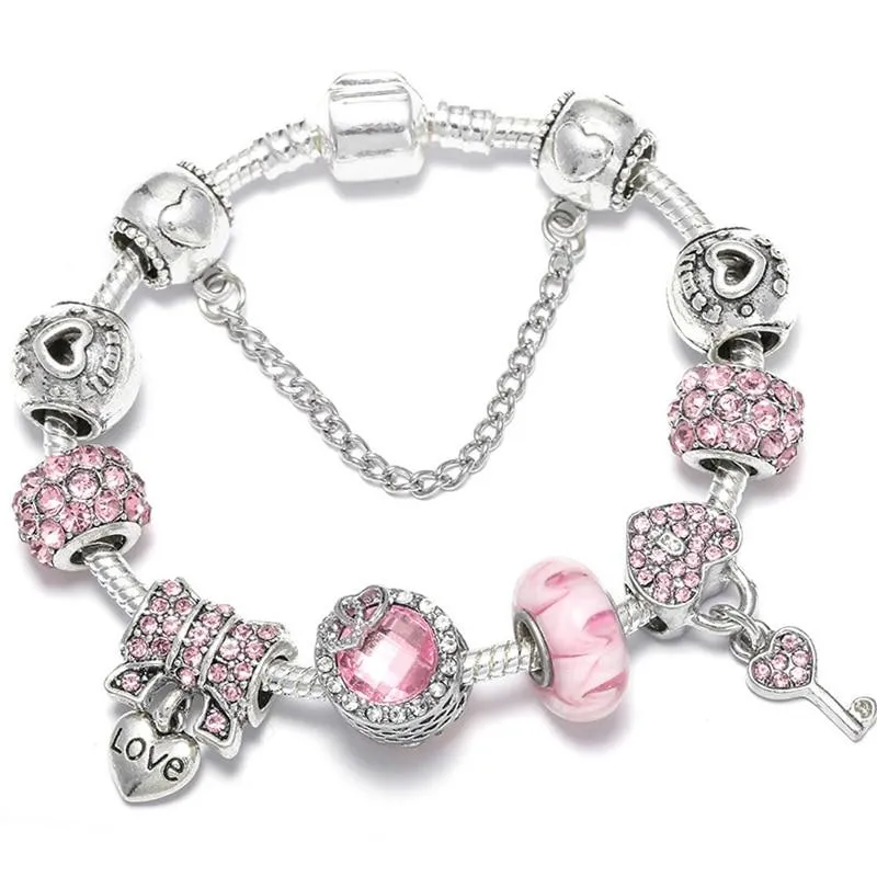 Crystal Beads Fine Bracelets Women
