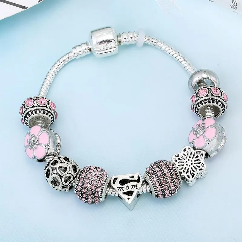 Crystal Beads Fine Bracelets Women