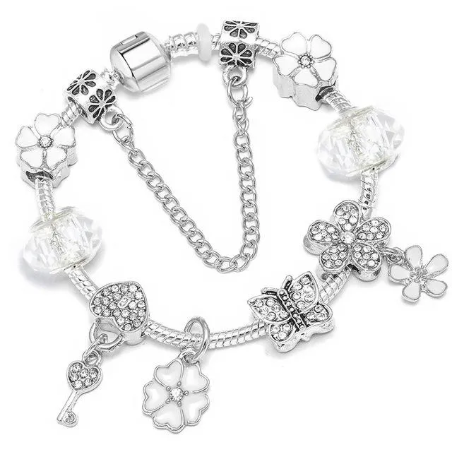 Crystal Beads Fine Bracelets Women