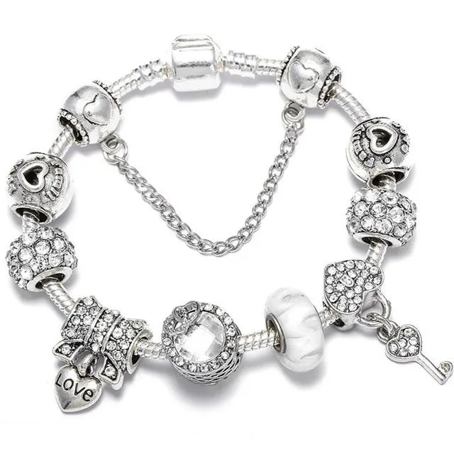Crystal Beads Fine Bracelets Women