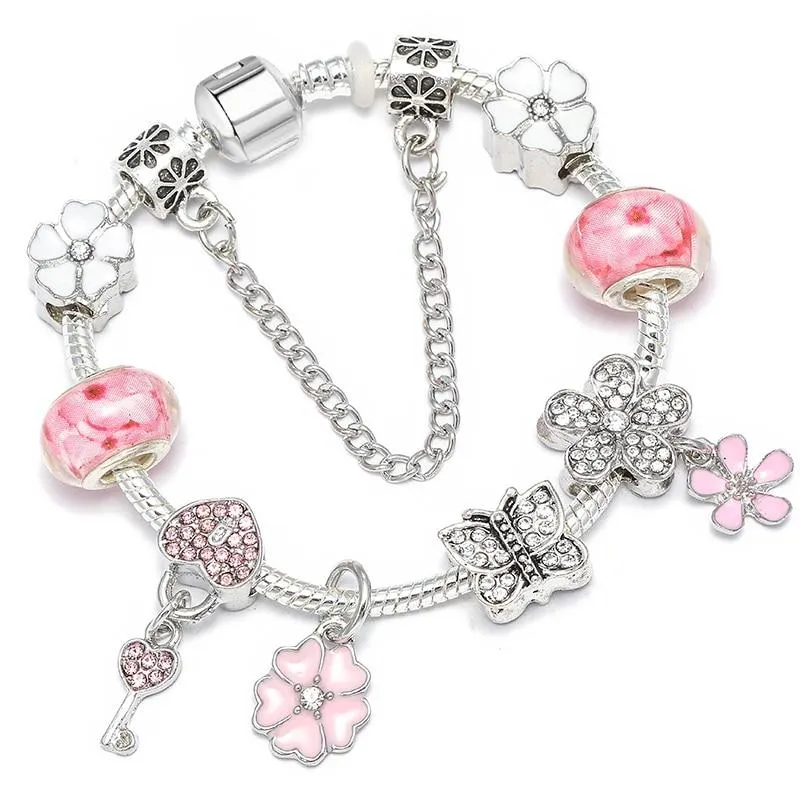 Crystal Beads Fine Bracelets Women