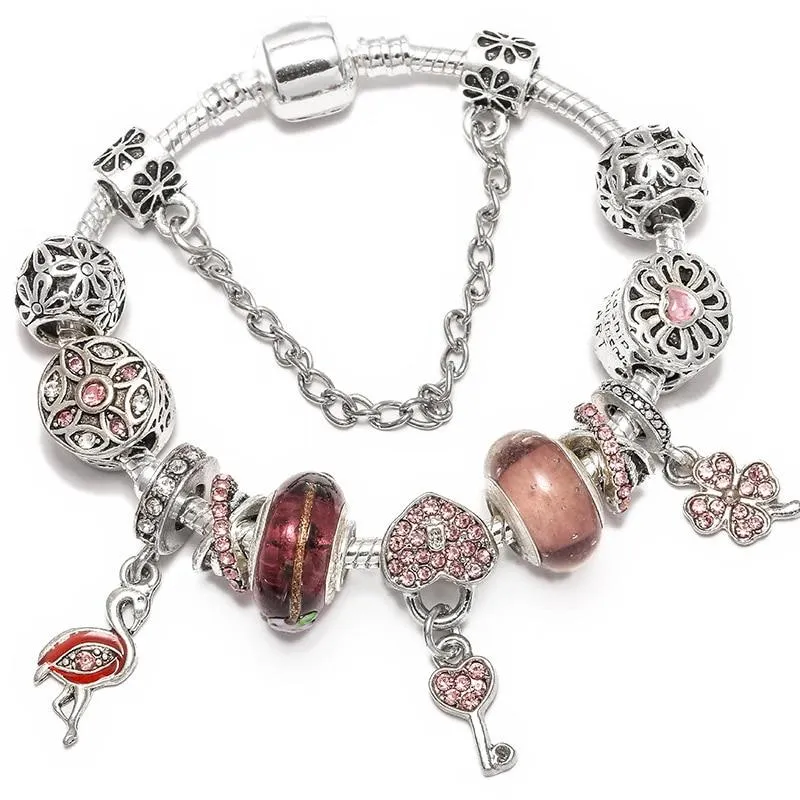 Crystal Beads Fine Bracelets Women