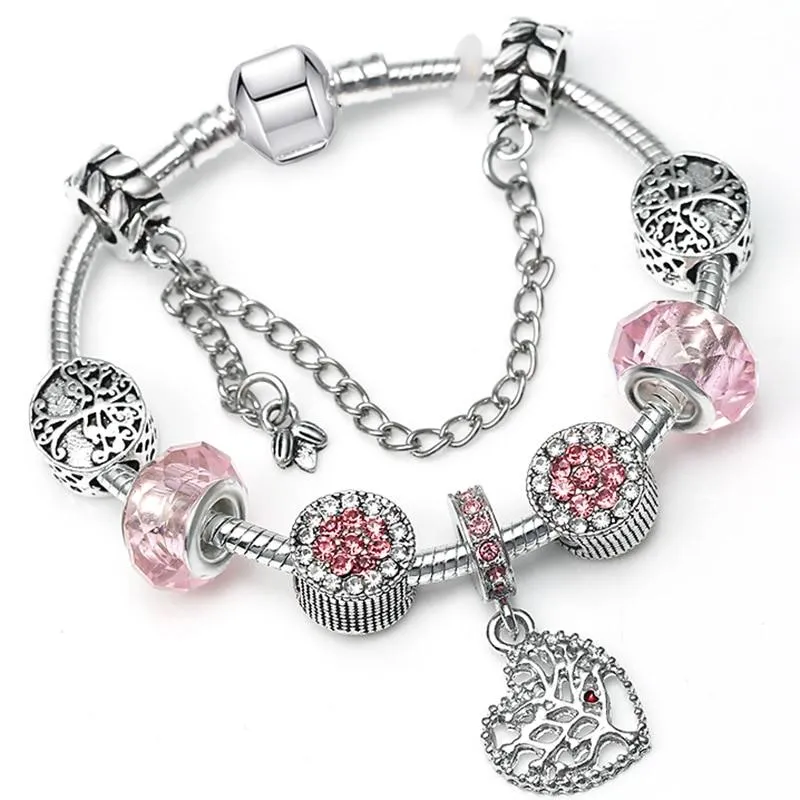 Crystal Beads Fine Bracelets Women