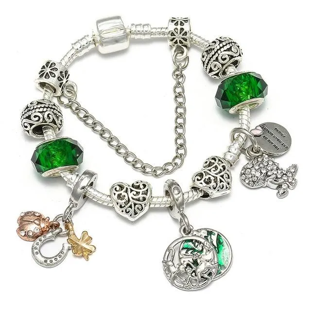 Crystal Beads Fine Bracelets Women