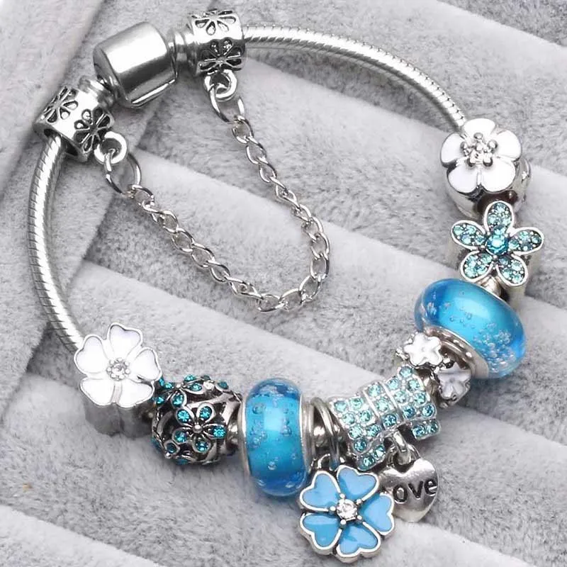 Crystal Beads Fine Bracelets Women