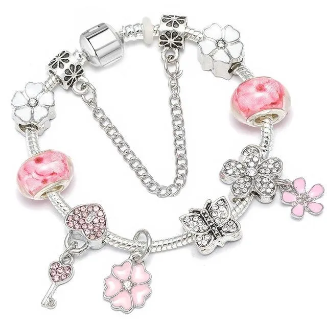 Crystal Beads Fine Bracelets Women