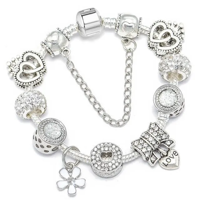 Crystal Beads Fine Bracelets Women