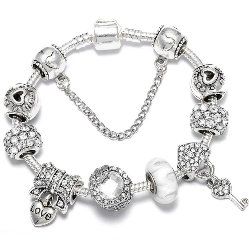 Crystal Beads Fine Bracelets Women