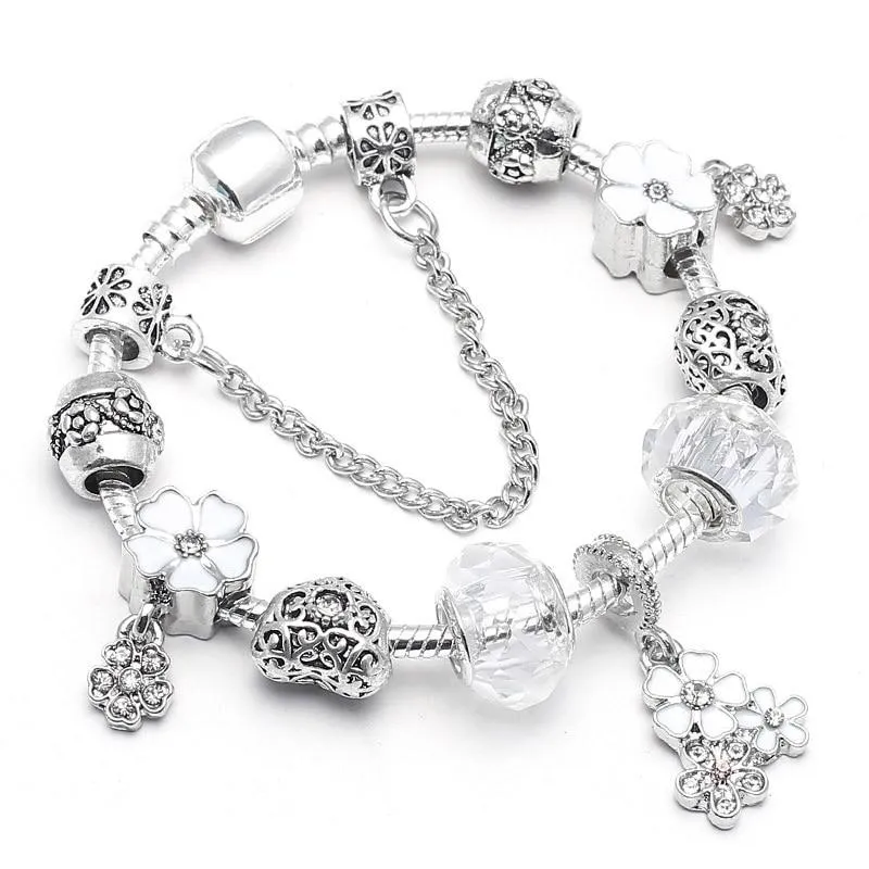 Crystal Beads Fine Bracelets Women
