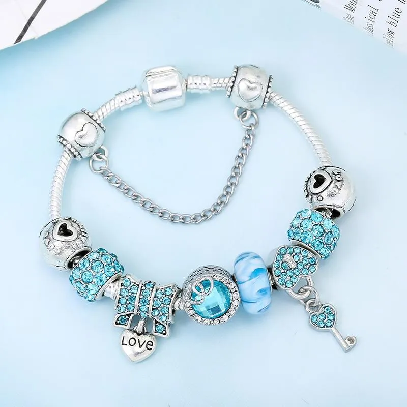 Crystal Beads Fine Bracelets Women
