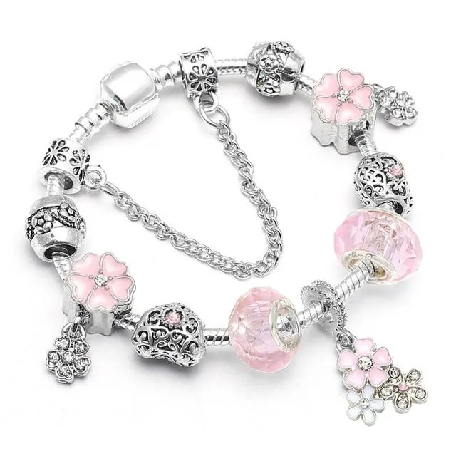 Crystal Beads Fine Bracelets Women