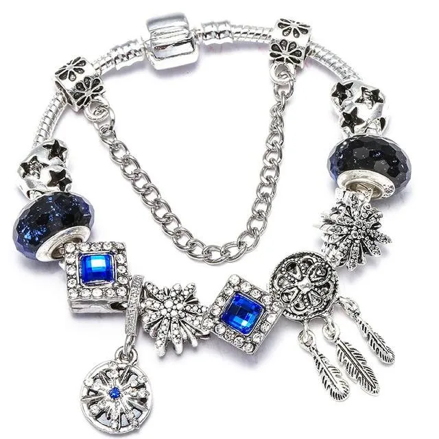 Crystal Beads Fine Bracelets Women