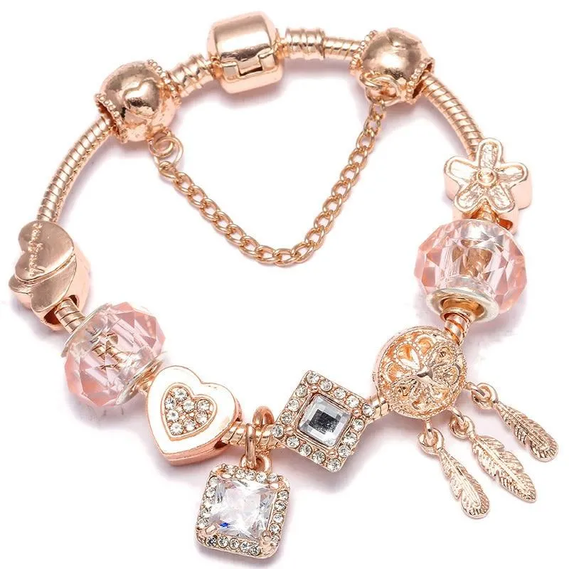 Crystal Beads Fine Bracelets Women